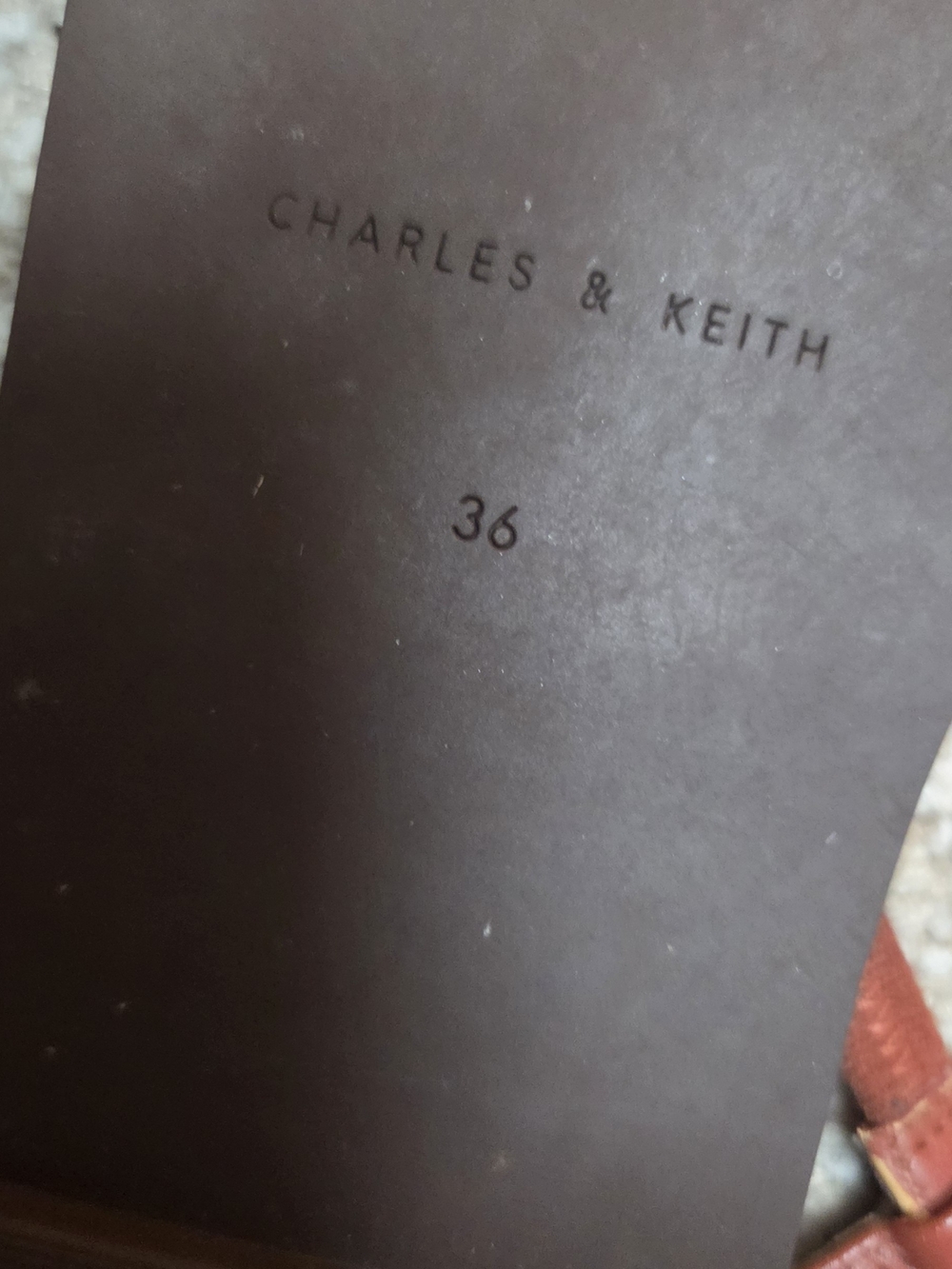 Charles & Keith Womens Sandles